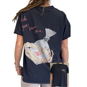 Astro World Wish You Were Here Goldfish Tour Tee Large Unisex